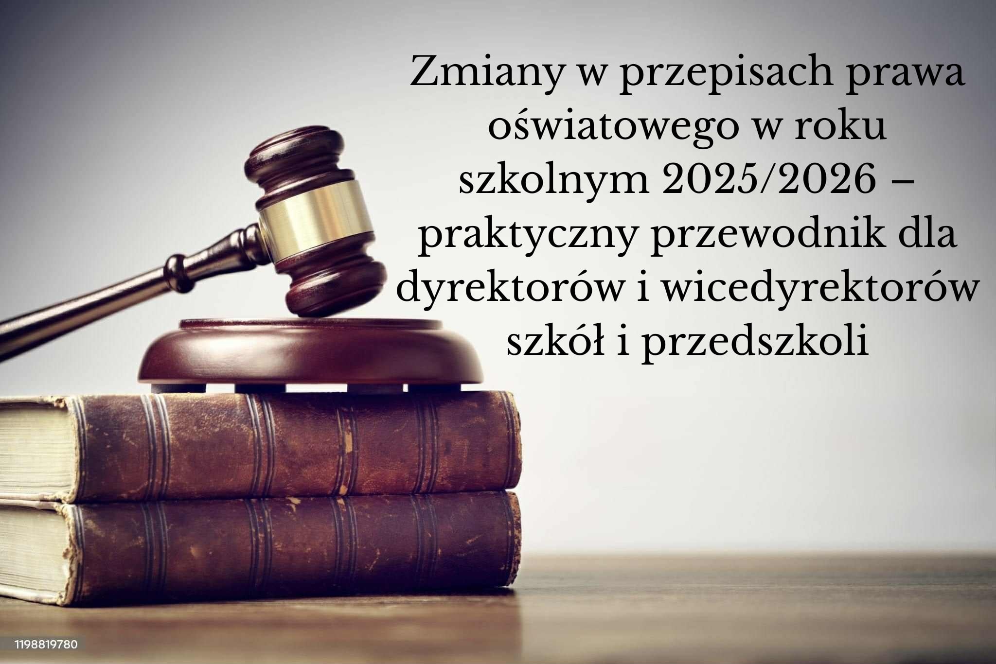 Szkolenie dla dyrektorów - zmiany w prawie oświatowym